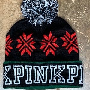 PINK by Victoria’s Secret Beanie w/Pom